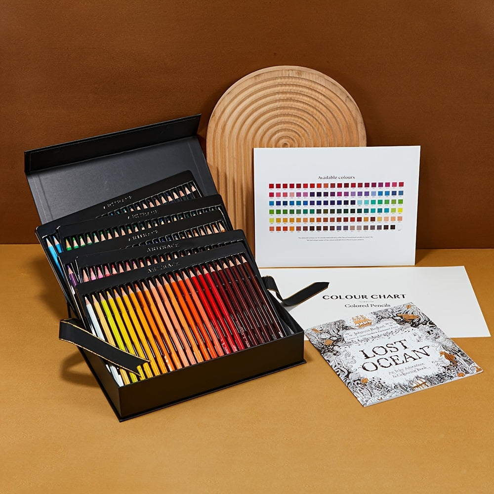 مجموعة أقلام تلوين خشبية فنية فاخرة من Artlicious
