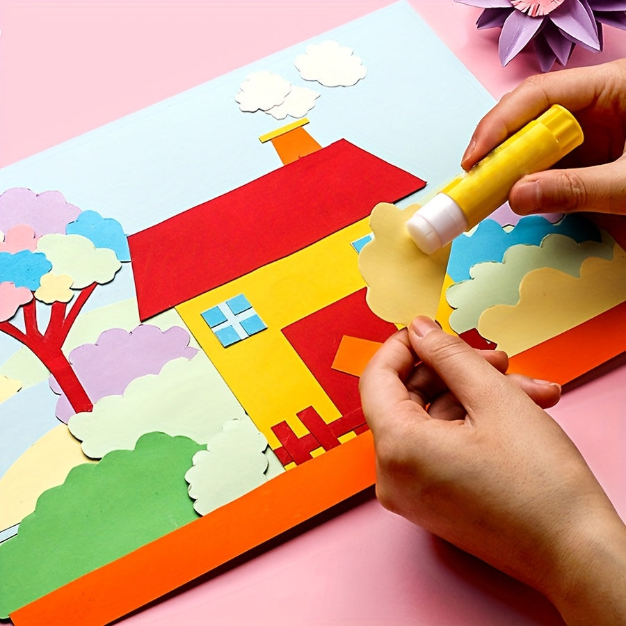 100 ورقة من الورق الملون مقاس A4، 80