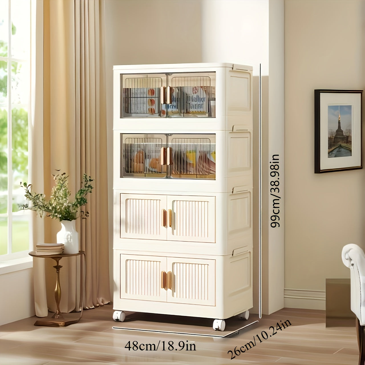 منظم تخزين قابل للطي