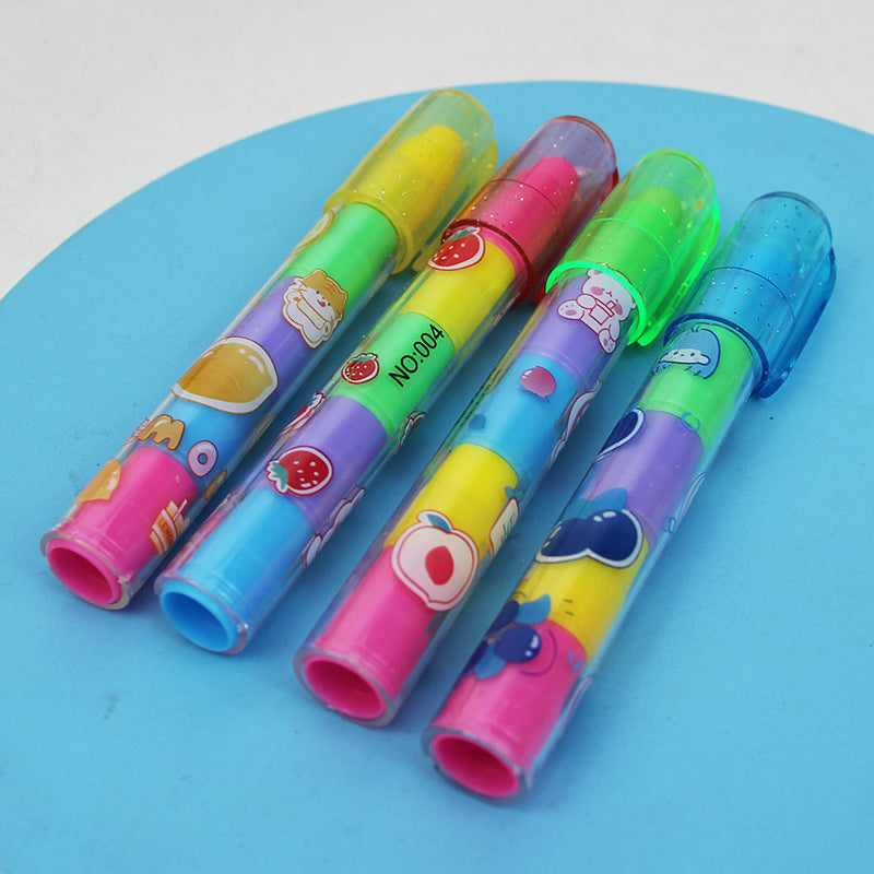 مجموعة من 4 ممحاة بناء إبداعية