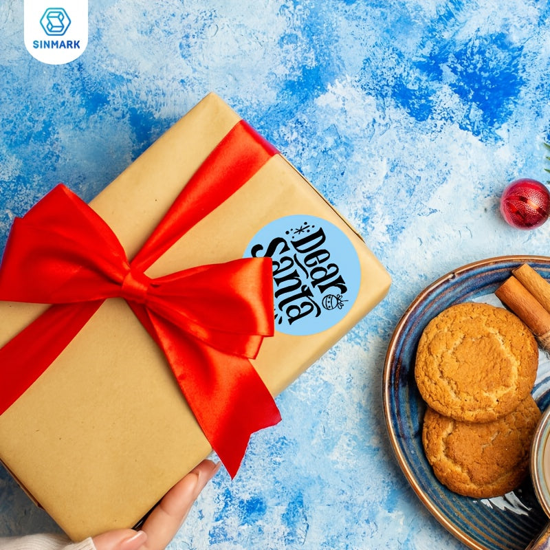 4 لفات من ملصقات الألوان الدائرية بحجم 50 مم × 50