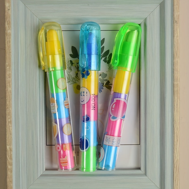 مجموعة من 4 ممحاة بناء إبداعية