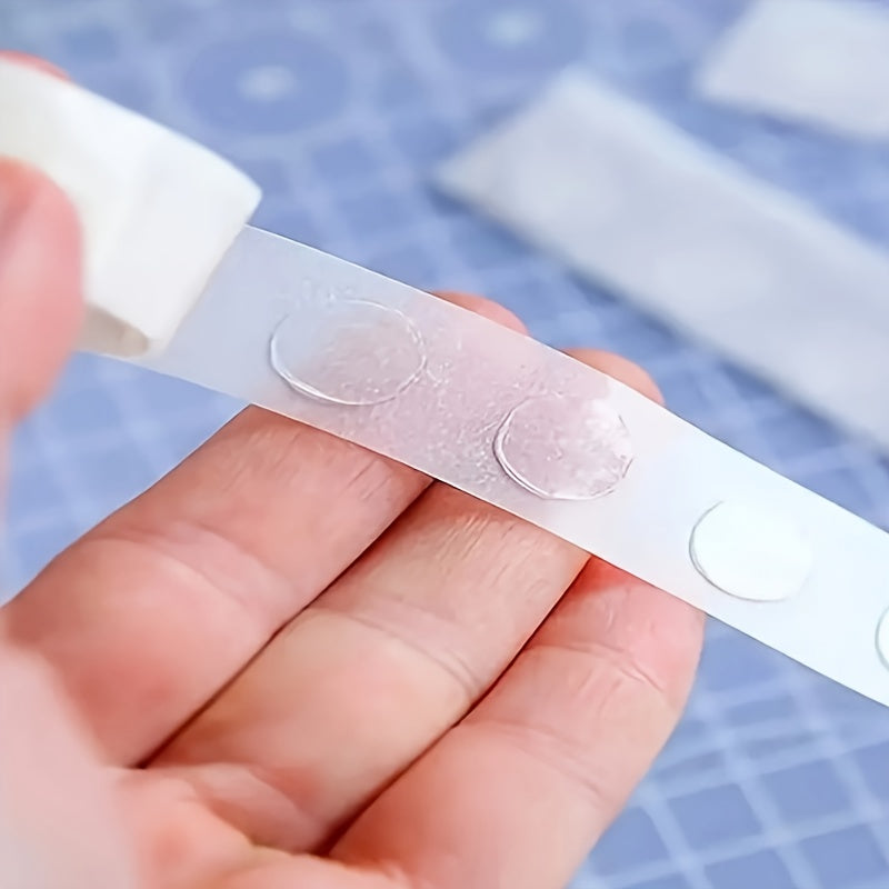 100 قطعة من نقاط اللصق الثنائية الجانبية الشفافة للبالونات