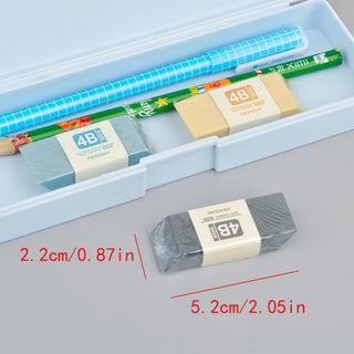 مجموعة من 4 ممحاة مكعبة
