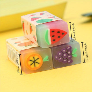 15 قطعة (عنب*5 + برتقال*5 + بطيخ*5)