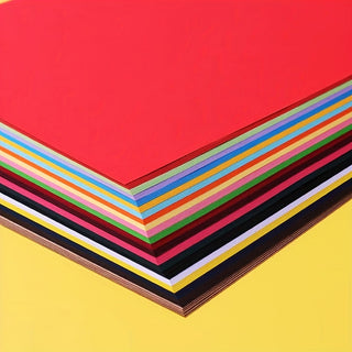 100 ورقة من الورق الملون مقاس A4، 80