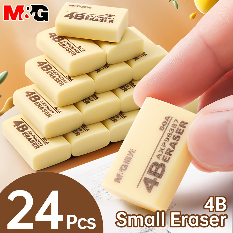 24 قطعة ممحاة M&G صغيرة 4B