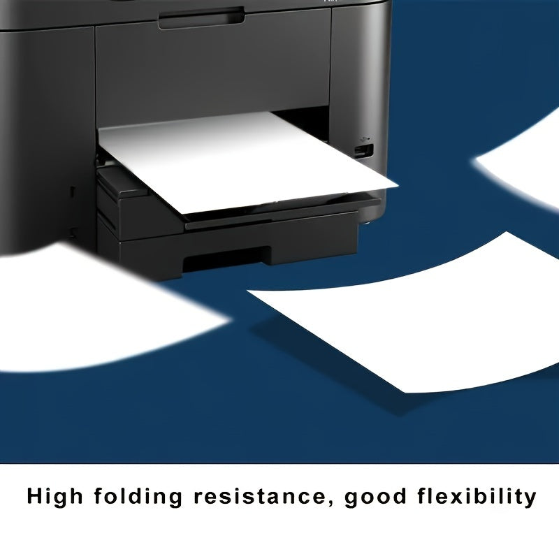 100 ورقة A4 ورق طابعة نافثة للحبر باللون الأبيض