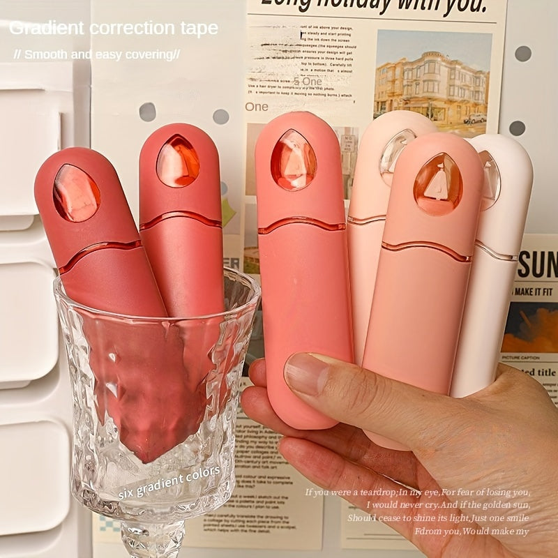 مجموعة من 6 أشرطة تصحيح بتدرج الألوان