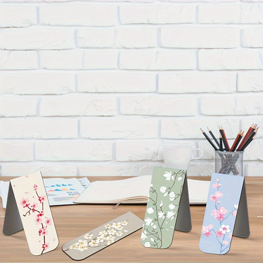 12 قطعة من الإشارات المرجعية المغناطيسية الزهرية