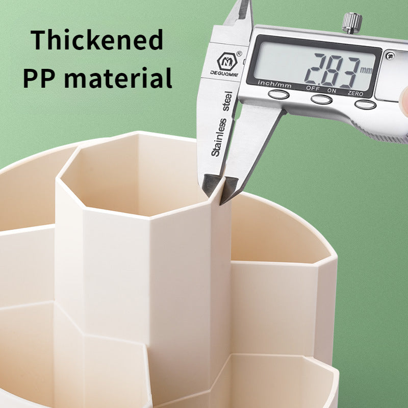 حامل أقلام للمكتب متعدد الوظائف قابل للدوران