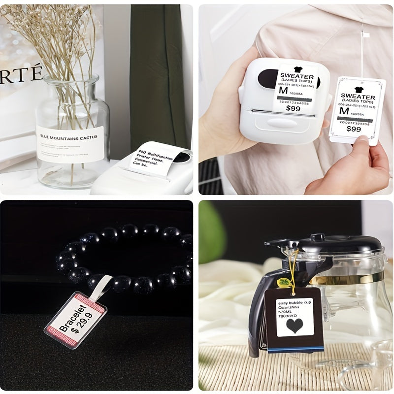 طابعة ملصقات حرارية محمولة P50