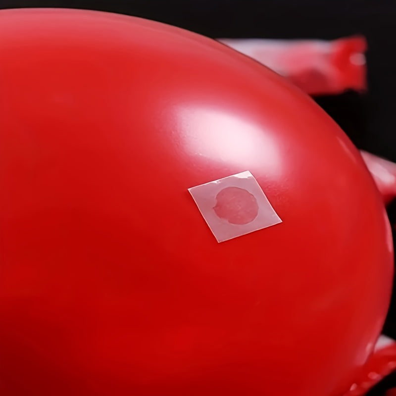 100 قطعة من نقاط اللصق الثنائية الجانبية الشفافة للبالونات