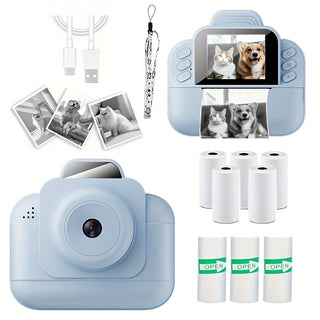 طابعة صور محمولة، طباعة صور عالية الوضوح بدقة 1080P،