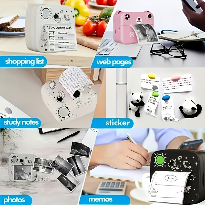 10 لفات من ورق الطابعة الحرارية