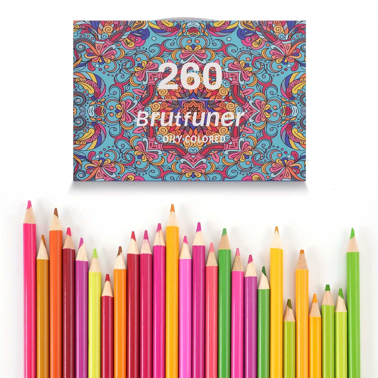 260 قطعة أقلام ملونة