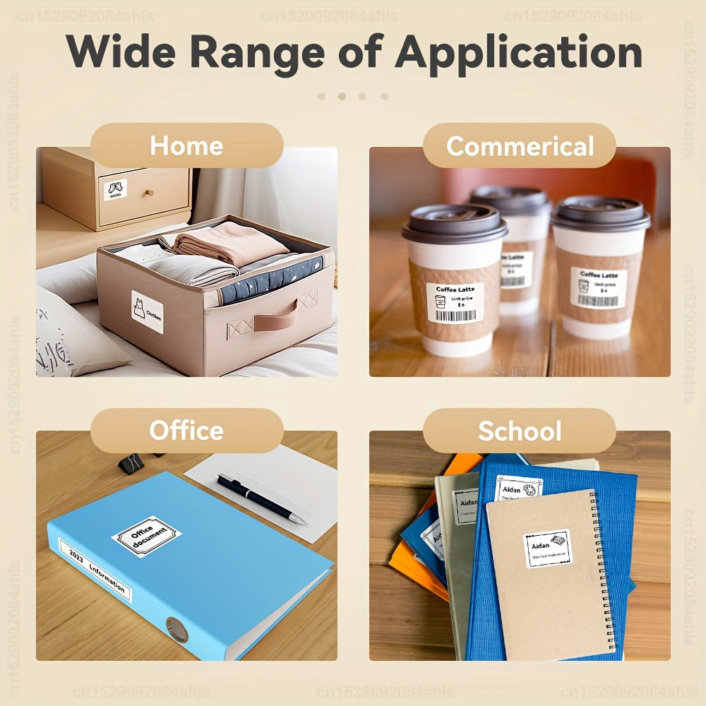 طابعة ملصقات حرارية محمولة P50