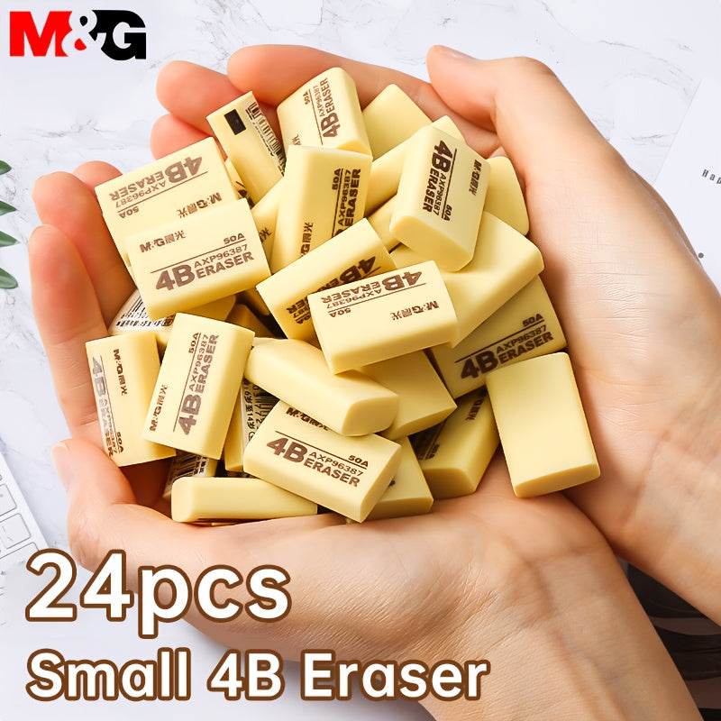24 قطعة ممحاة M&G صغيرة 4B