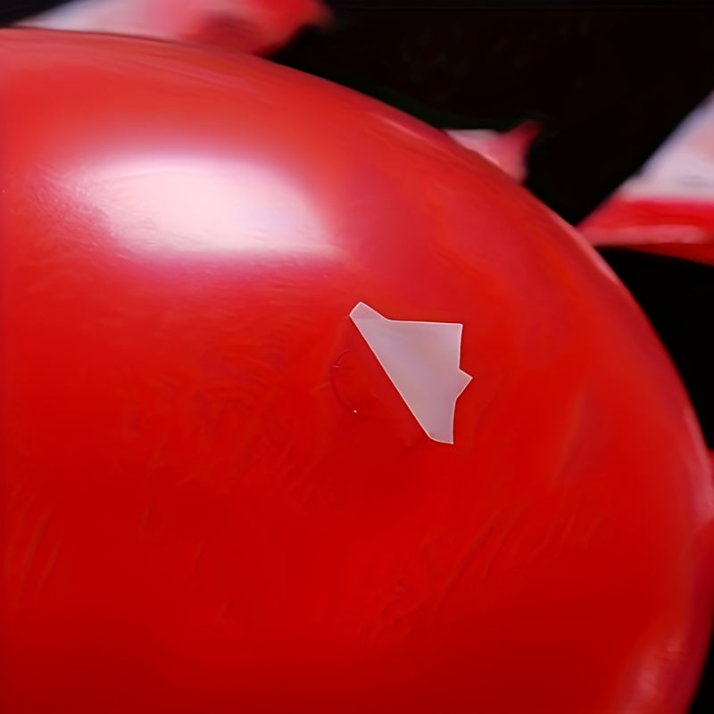 100 قطعة من نقاط اللصق الثنائية الجانبية الشفافة للبالونات