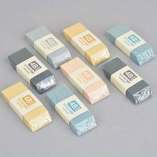 مجموعة من 4 ممحاة مكعبة