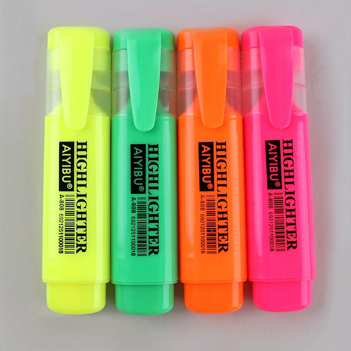 4 قطع/صندوق قلم تحديد ذو طرف واحد