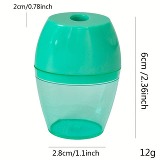 مجموعة من 8 مقالم مبراة بألوان مختلطة مع 3 ممحاة