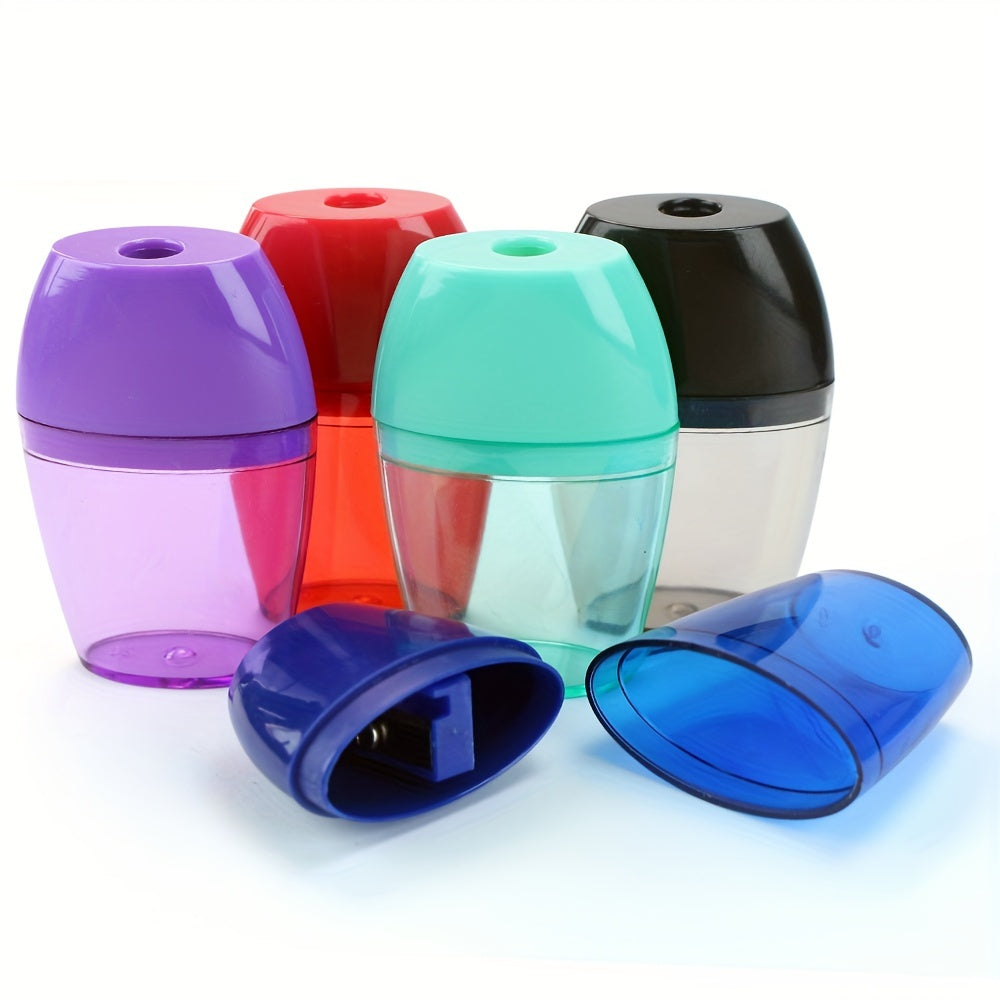 مجموعة من 8 مقالم مبراة بألوان مختلطة مع 3 ممحاة