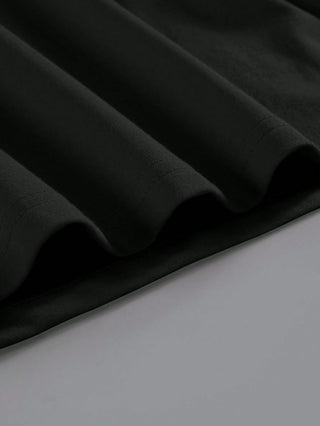 تي شيرت قطن بجرافيك شعار