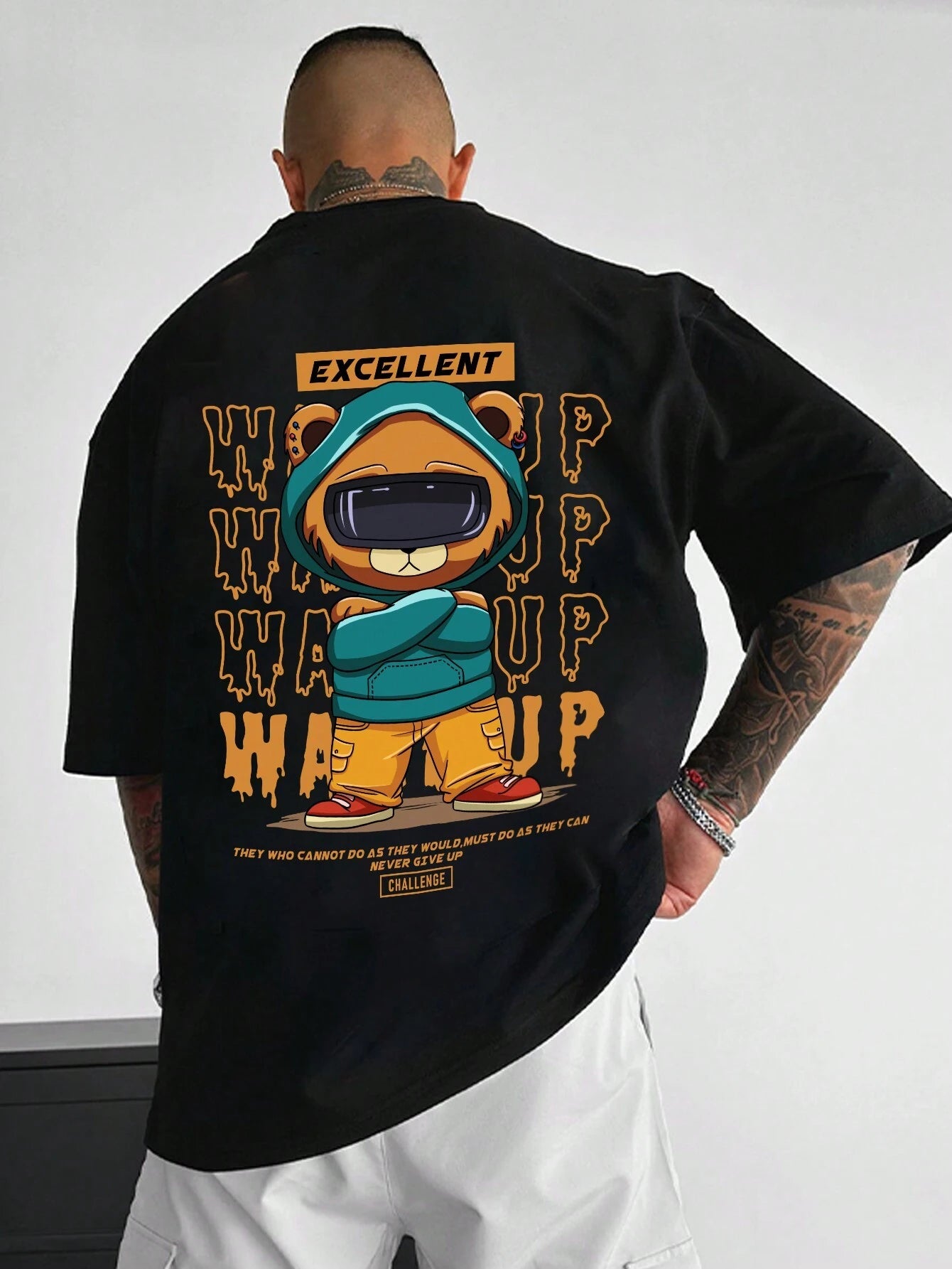 تي شيرت بكتف منسدل