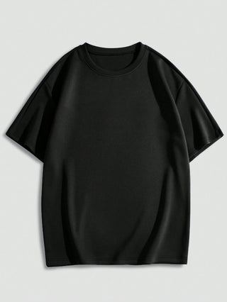 تي شيرت بطباعة أحرف للرجال