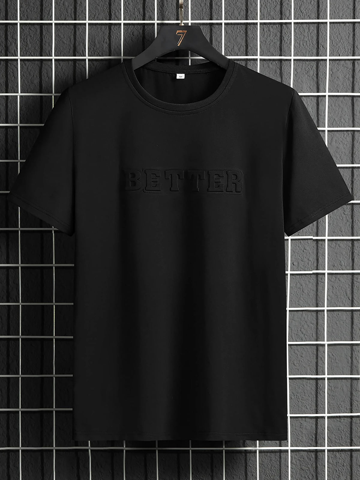 تيشرت رجالي واسع من رقبة