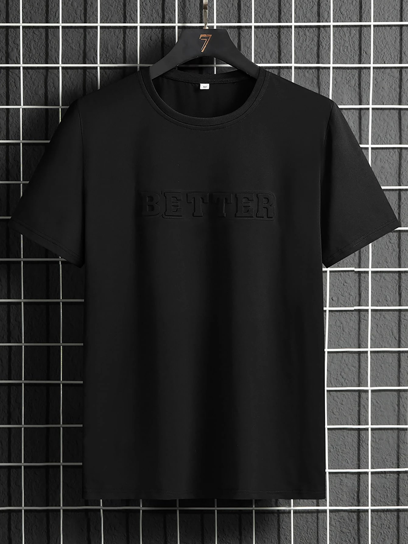 تيشرت رجالي واسع من رقبة