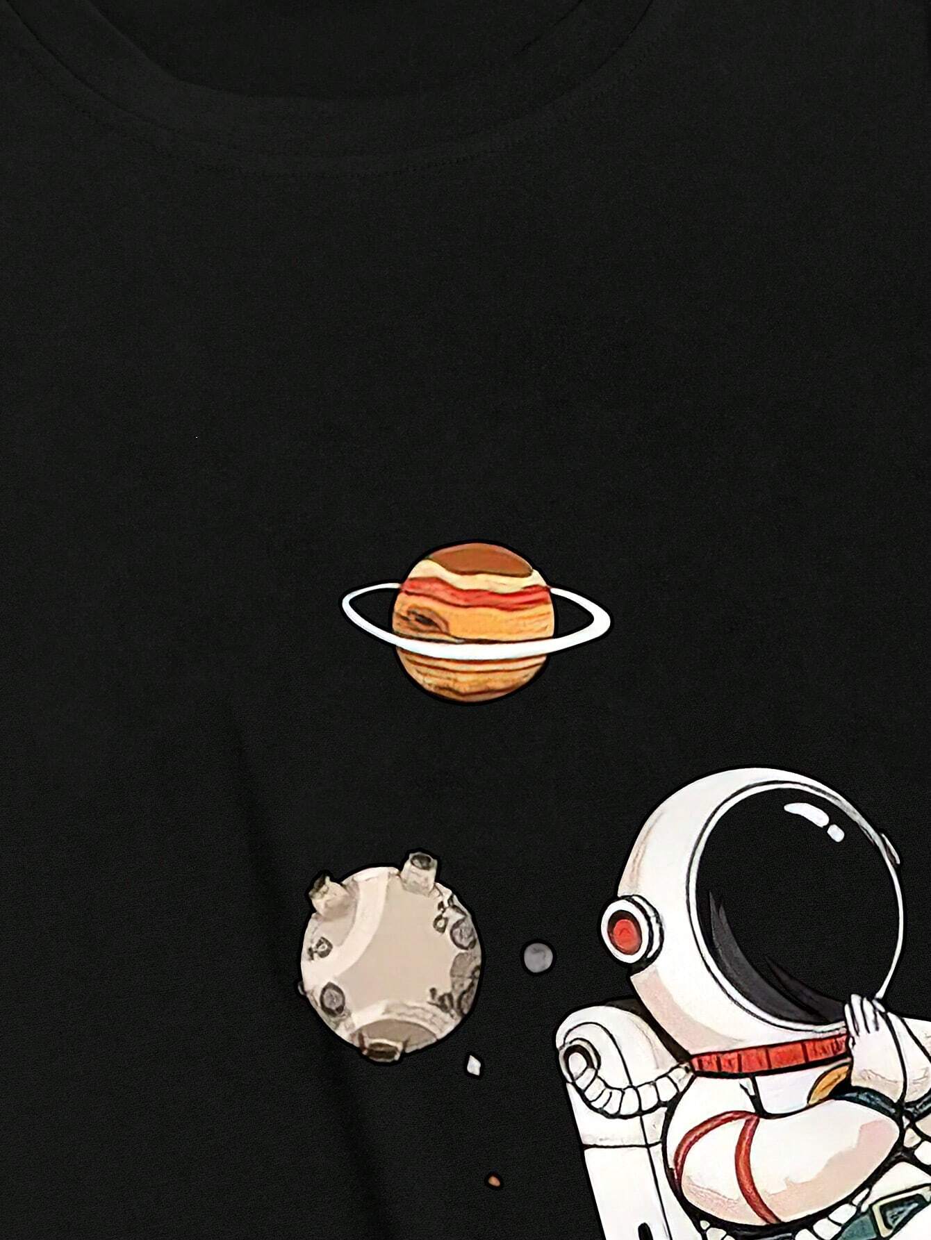 تي شيرت رجالي قصير الأكمام