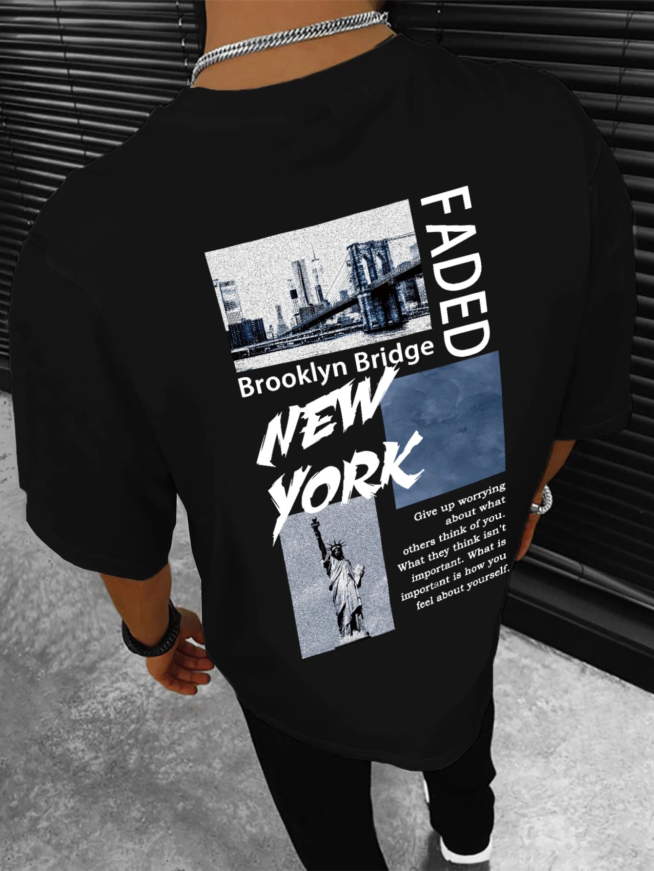 تي شيرت شعار و ناطحات سحاب