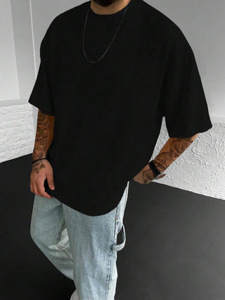 قميص رجالي قصير الأكمام