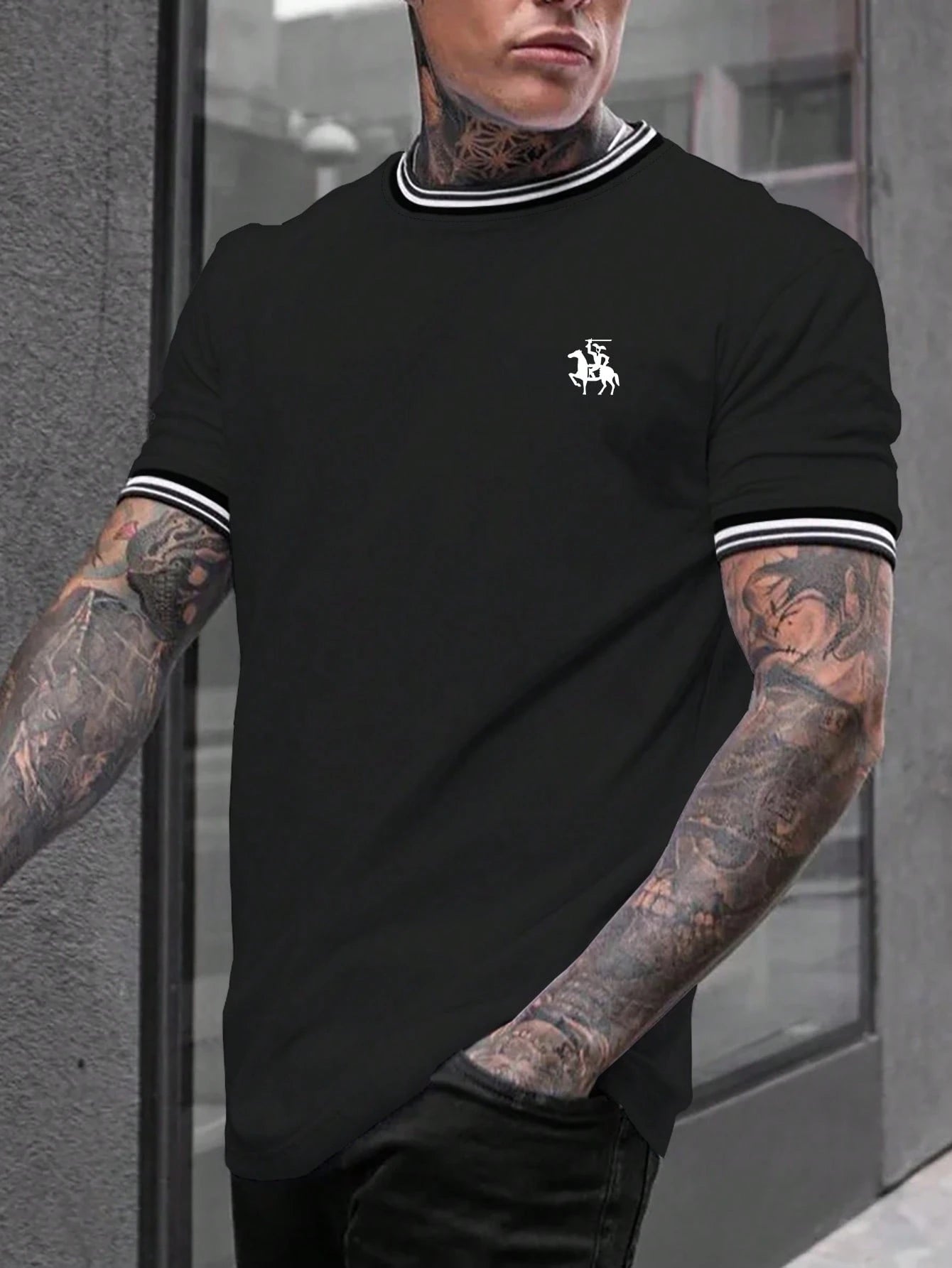 تي شيرت طباعة الحصان