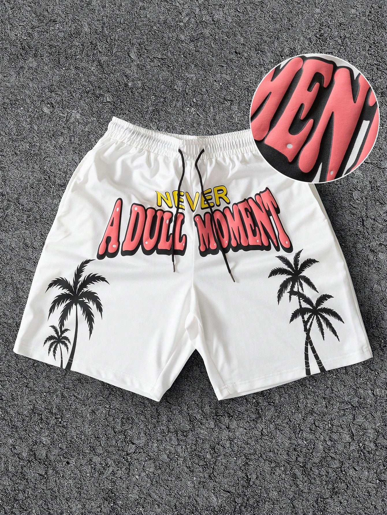 شورتات سهلة للرجال مطبوعة