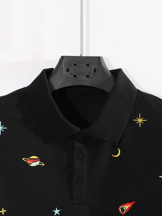 قميص بولو طرز به مجرة