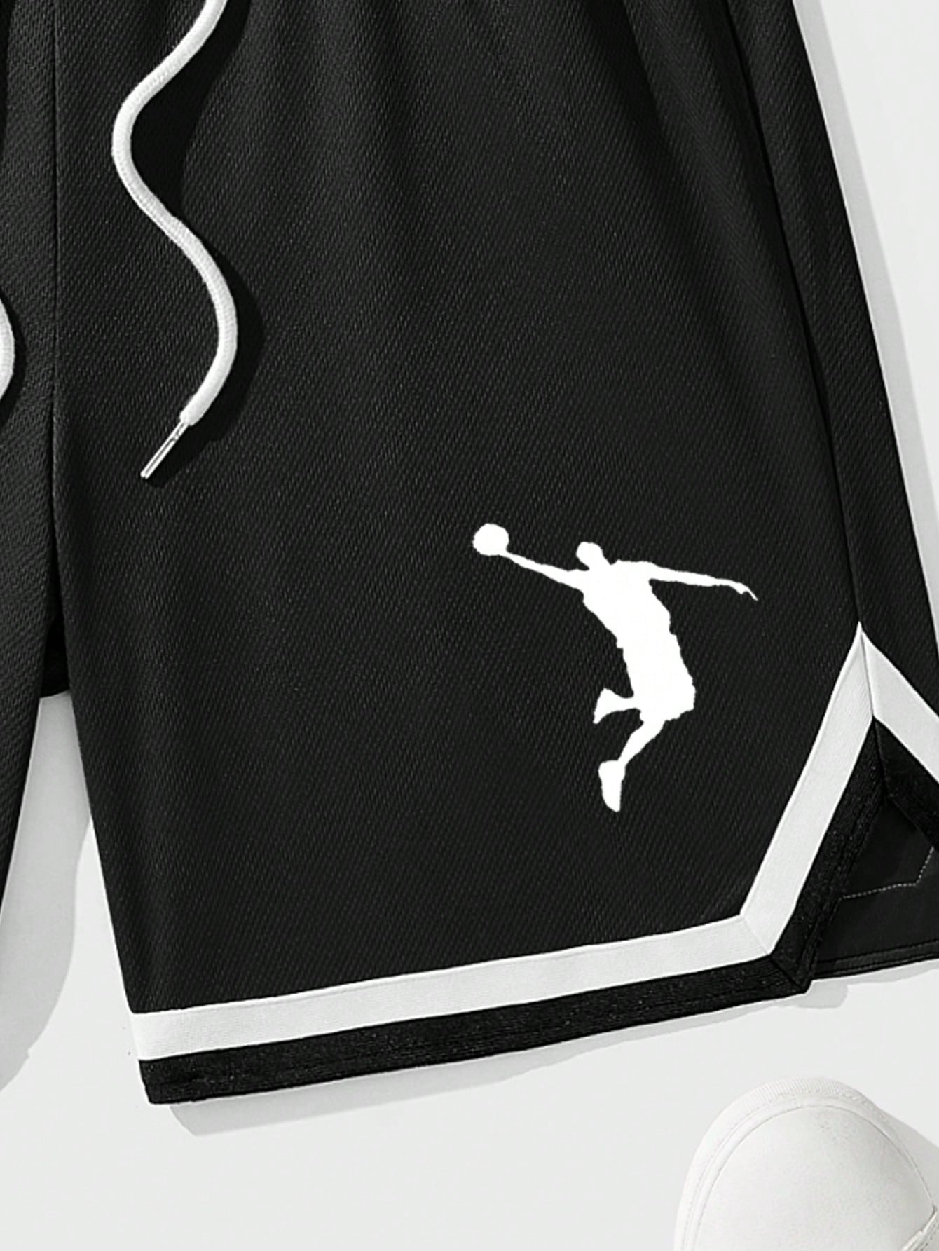 شورت رياضي أسود