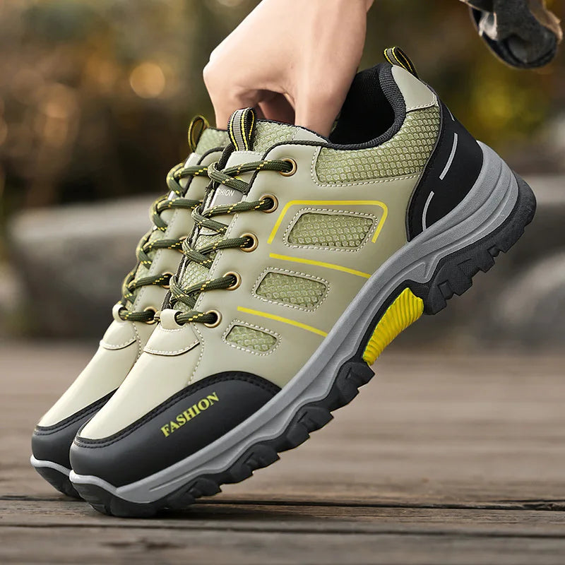 حذاء رياضي رجالي – تهوية مريحة، نعل مقاوم للانزلاق