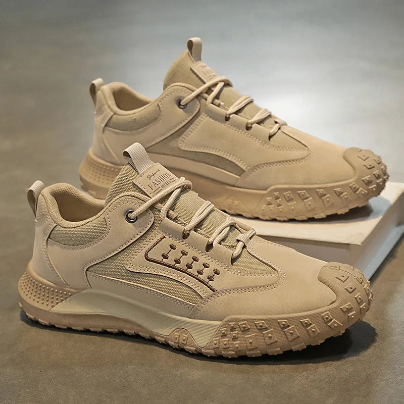 حذاء رياضي رجالي – تهوية مريحة، نعل مقاوم للانزلاق