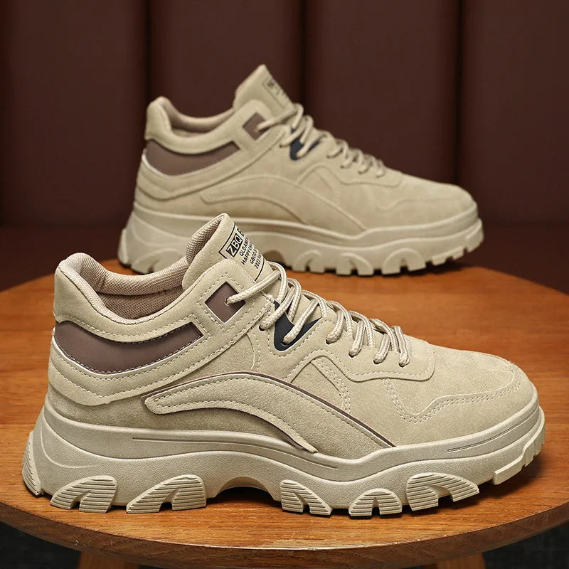 حذاء كاجوال رجالي – تهوية مريحة، نعل مقاوم للانزلاق