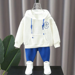 جديد أولاد' ربيع وخريف clothing طقم hoodie توب pants كاجوال طقم قطعتين