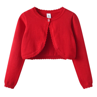 جديد korean round neck بنات' knitted cardigan jacket sweater shawl صيف air-conditioned sweater خفيف version