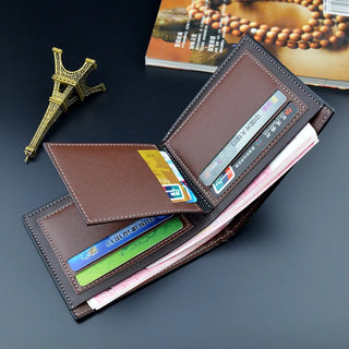 شنطة يد شيك للنساء - New Men's Wallet Men Short Simple Retro
