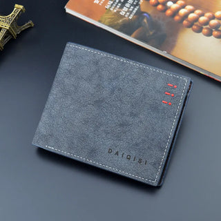 شنطة يد شيك للنساء - New Men's Wallet Men Short Simple Retro