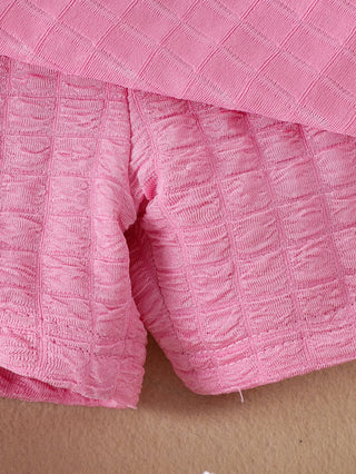 جديد صيف بنات بدلة bow بدون أكمام فيست irregular trousers جيب 2 pieces طقم