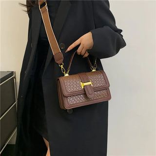 شنطة جلد كلاسيك للنساء - Newest Fashion Mini Crossbody Shoulder B