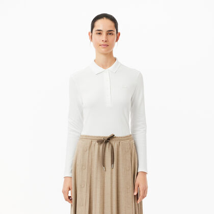 ثوب سباحة لاكوست قطعة واحدة من البولي أميد المعاد تدويره للنساء Lacoste