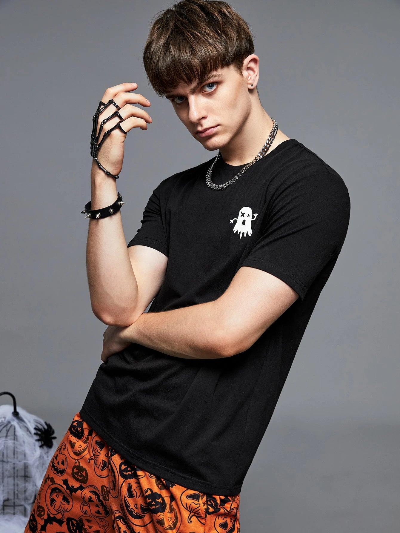 قمصان رجالية ملائمة بقبة دائرية